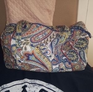 Vera Bradley Large Like New Duffel Bag